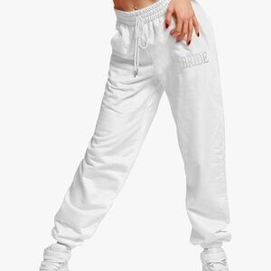 “Bride” logo sweatpants